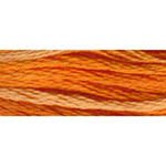DMC Color Variations 4124 Bonfire Gives the Look of Hand Dyed Floss